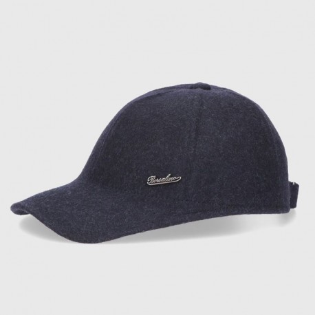 BORSALINO -Timothee Baseball Cap in Wool Felt