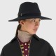 BORSALINO -Deva Feltro di Lana Cinta Pettinata