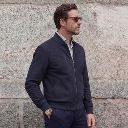 【BARONE FIRENZE】Enrico Camoscio Blu