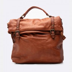 【BARONE FIRENZE】Zaino Brn - 050 Cuoio