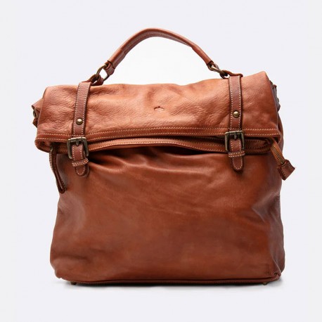 【BARONE FIRENZE】Zaino Brn - 050 Cuoio