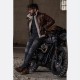 【BARONE FIRENZE】Chiodo Gold Shearling Style TDM