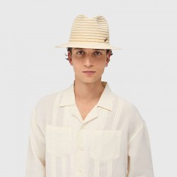 BORSALINO - Miami Raffia Flat Beret