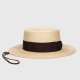 BORSALINO - Boater Braided Straw Medium Brim