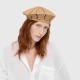 BORSALINO - Emily Beret Raffia Crochet