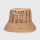 BORSALINO - Jane Bucket Rafia Crochet
