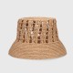 BORSALINO - Jane Bucket Rafia Crochet