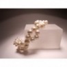 Hair clip with freshwater pearls