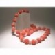 Long necklace with madrepora and pearls